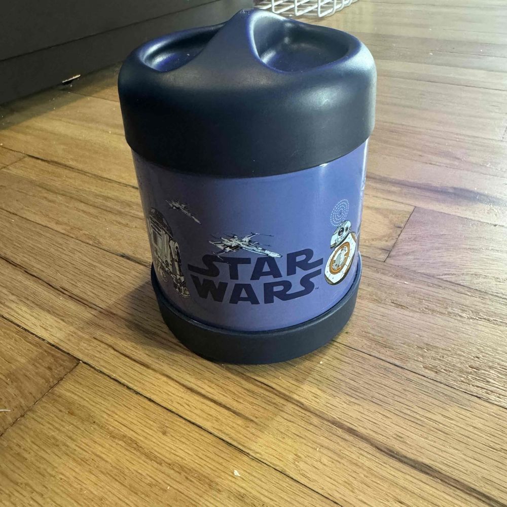 Pottery Barn Kids Star Wars Theme BB-8 TIE Fighters Snack Container